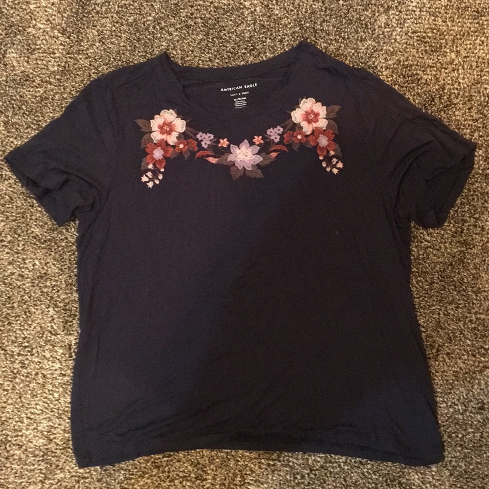 Dark gray t-shirt